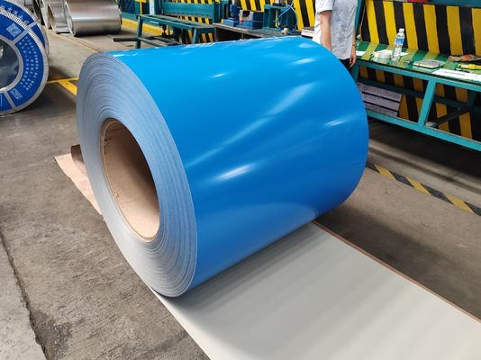কেনা Pre Painted Steel Coil with Back Coating Thickness 5-7μm and Top Coating Thickness 10-25μm for Building and Infrastructure online manufacture