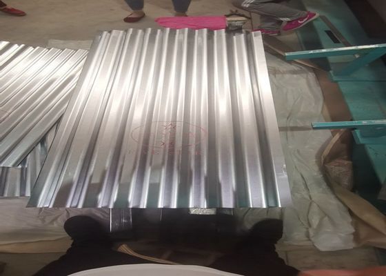 কেনা Q345 এসজিসিসি জি 60 rugেউখেলান ছাদ প্যানেলগুলি 12 ফুটের rugেউখেলান ধাতু ক্লেডিং online manufacture